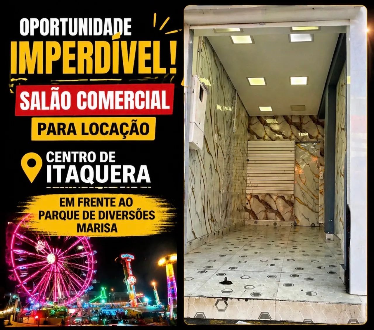 Alugo 3 salões comerciais no centro de Itaquera  - Foto 4