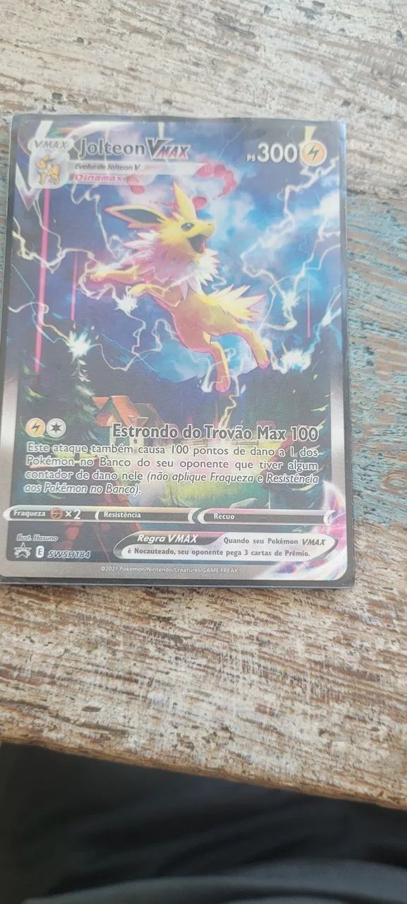 Jolteon Vmax arte especial