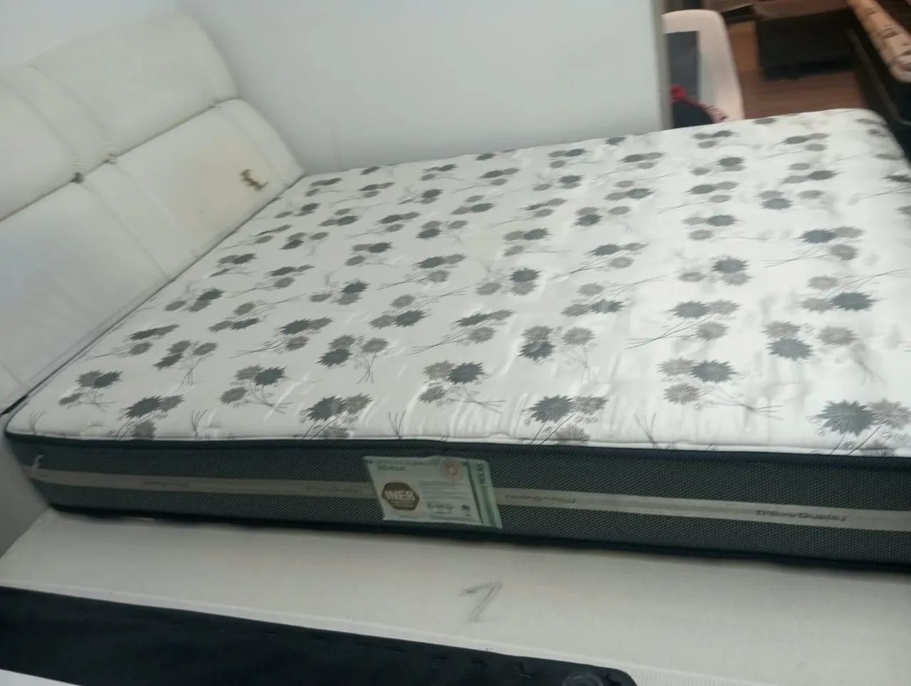 Colchao queem size de casal pilow top duplo ( $$ 700 ) * - Foto 3