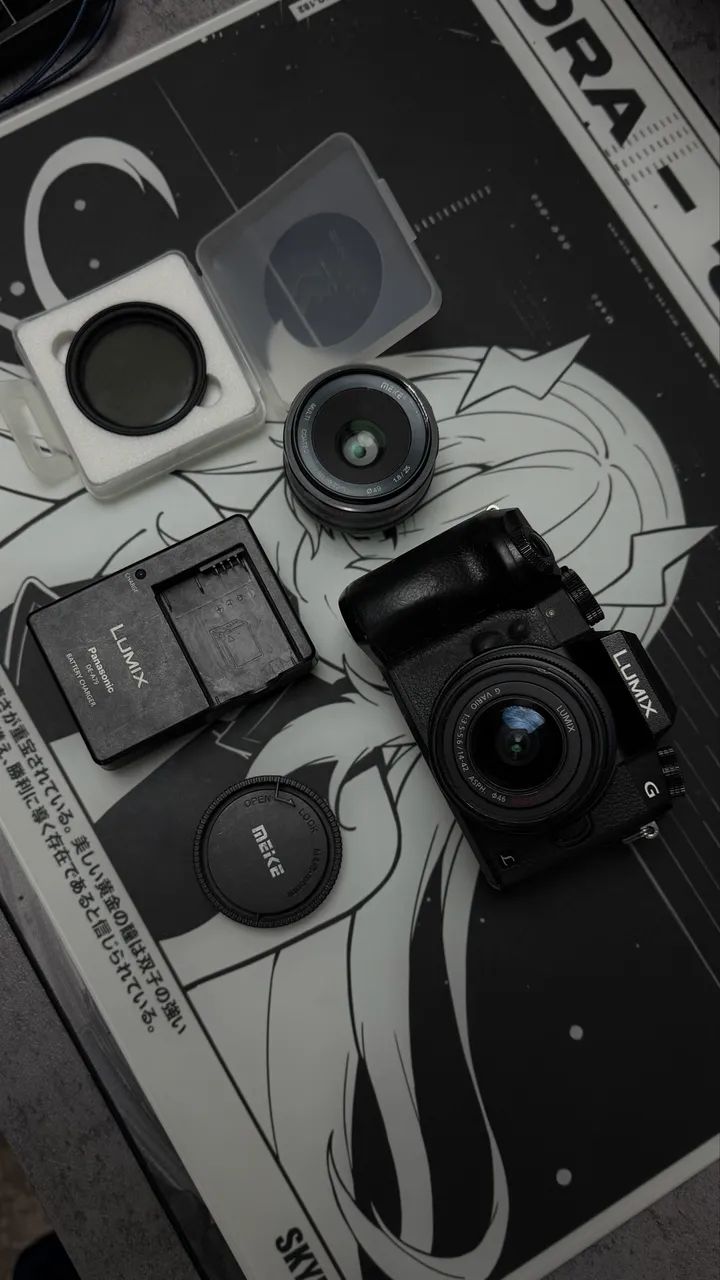 Lumix G7 + Lente + bag de brinde 