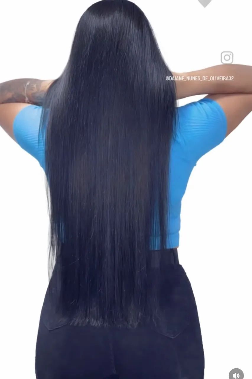 Cabelo humano mega Hair 