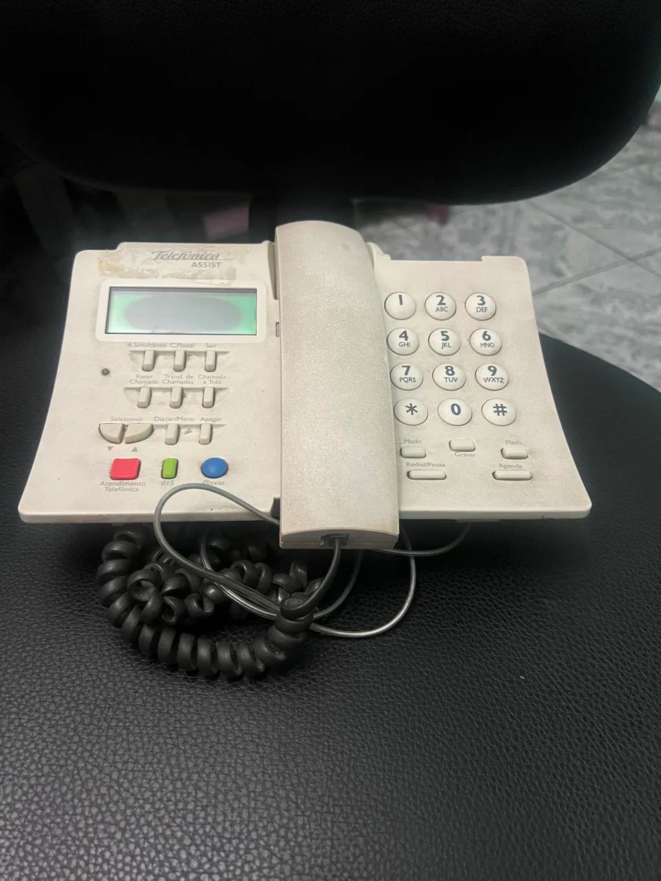 fax e telefone antigo