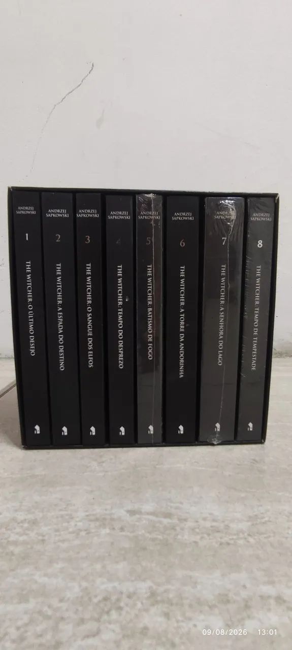 Box de Livros The Witcher coleção completa 
