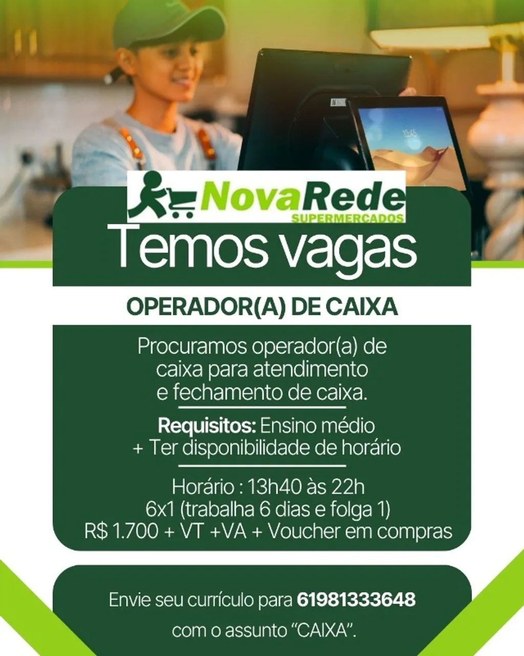 Operador de Caixa