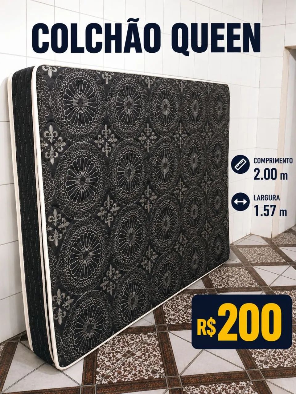 Colchão Queen 