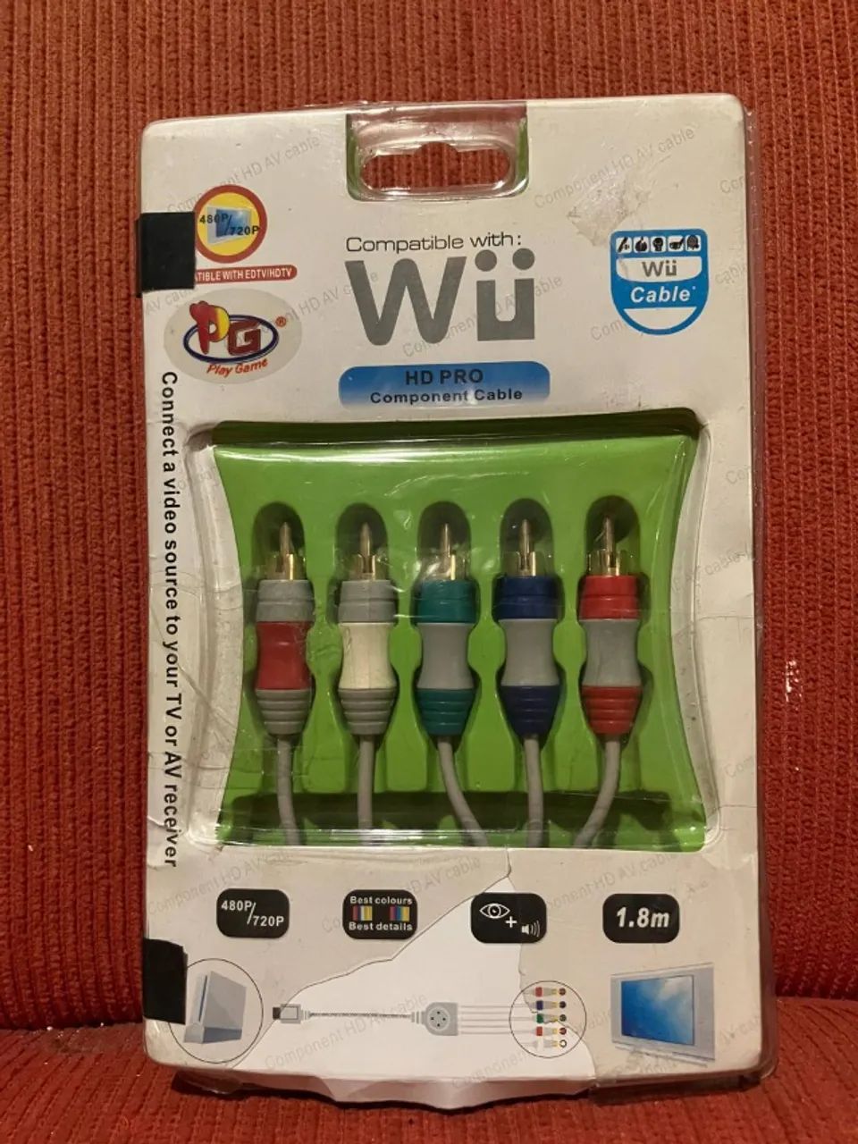 Cabo Componente Nintendo Wii