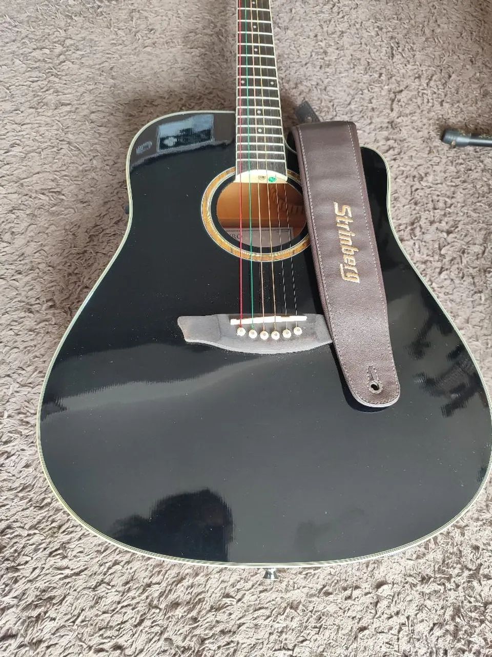 Violão elétrico aço  - Foto 3