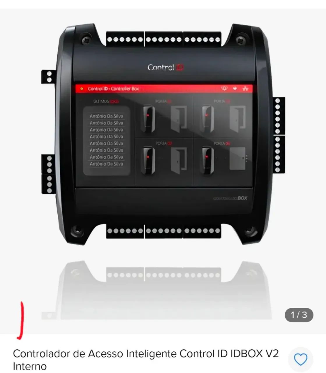 Controlador de Acesso Multi Portas IDBOX Control Id - Foto 2