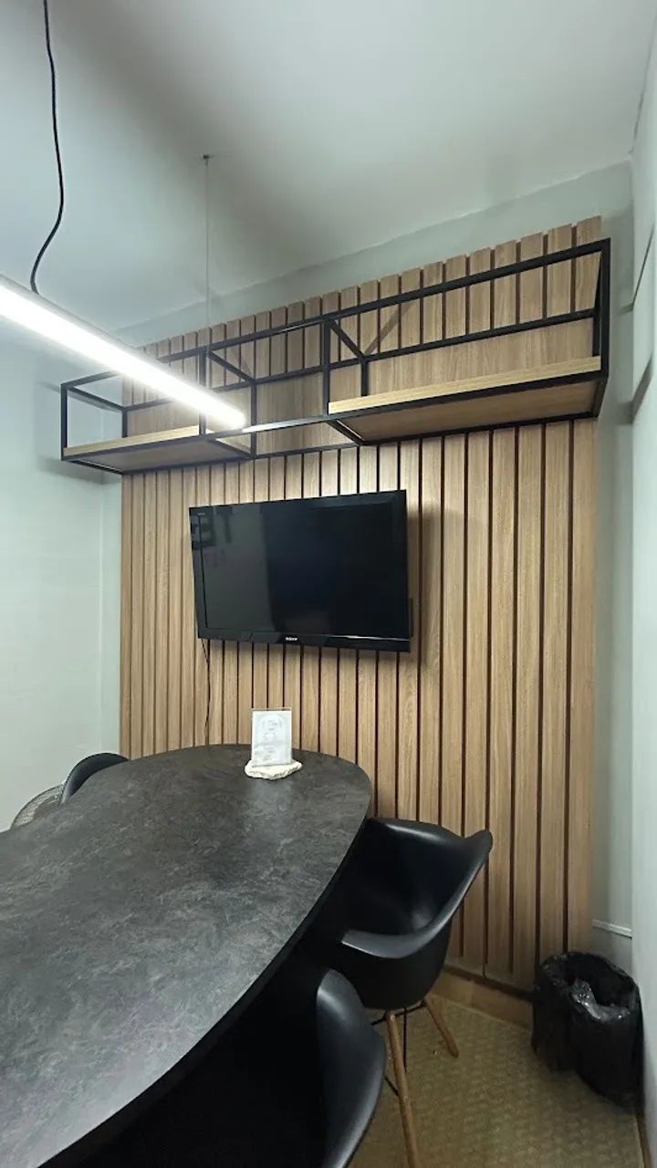 Painel ripado com nicho industrial - Foto 3