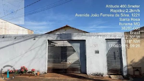 Imóvel com ótimo custo  Prédio no Bairro Santa Rosa, Iturama - MG, Nº 1232, 2 quartos, 200