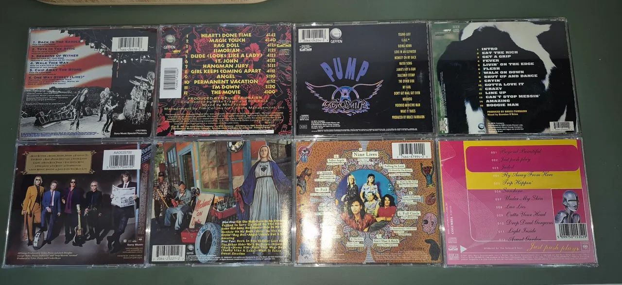 8 Cds do Aerosmith - Foto 2