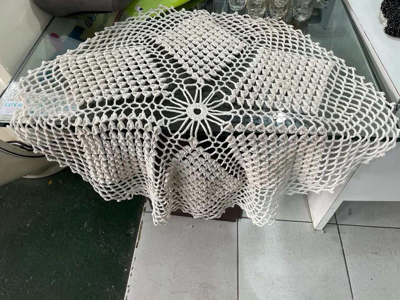 Toalhas de Mesa em Crochê  - Foto 4