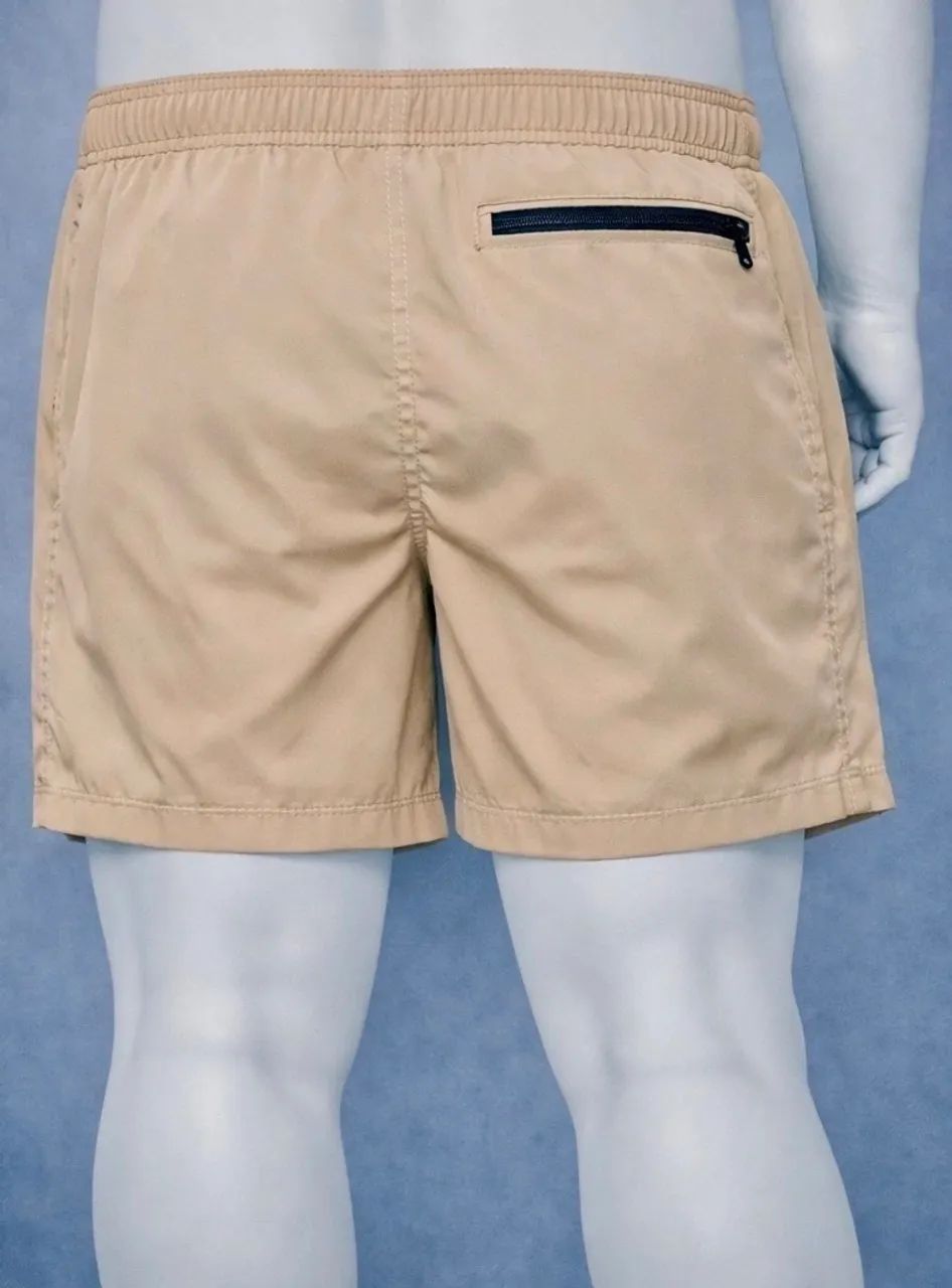 Short Praia Mauricinho Adidas - Marrom - Foto 2