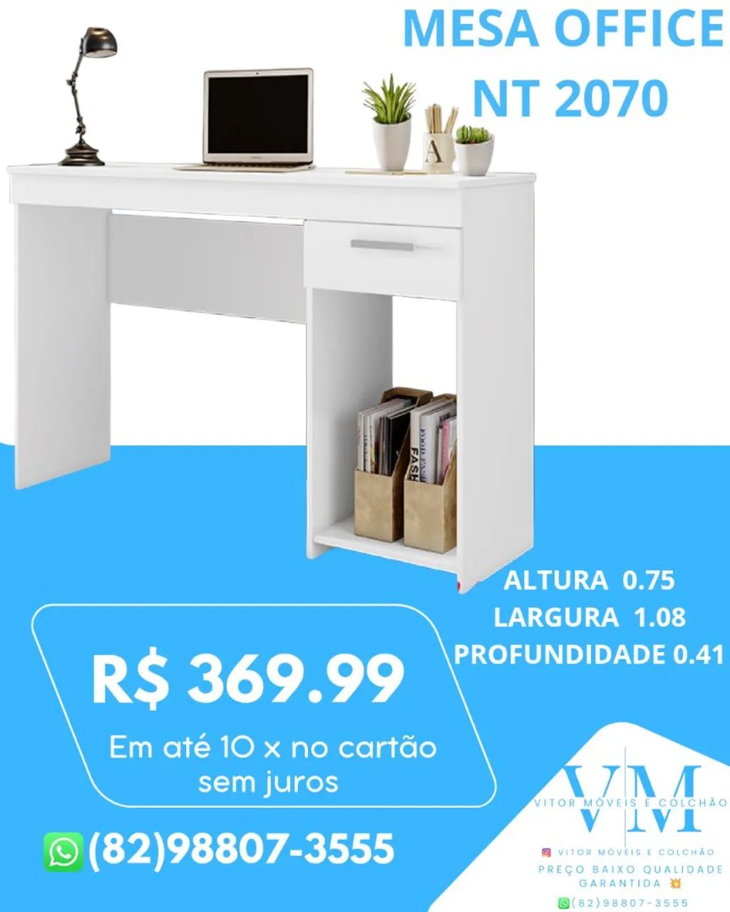PROMOÇÃO DE ESCRIVANINHA APARTI DE  - Foto 2