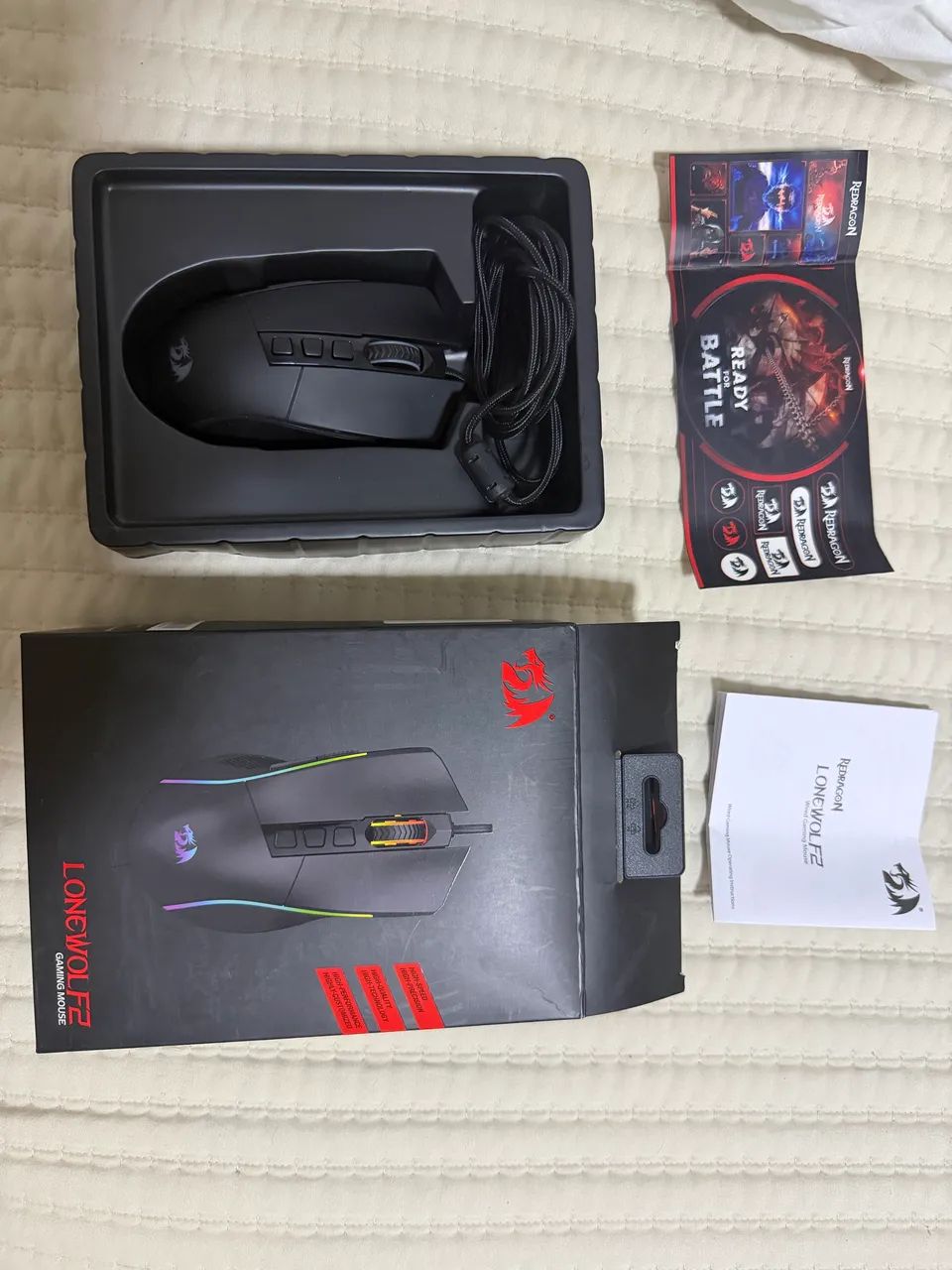 Mouse Redragon Lonewolf2 - NOVÍSSIMO  - Foto 3