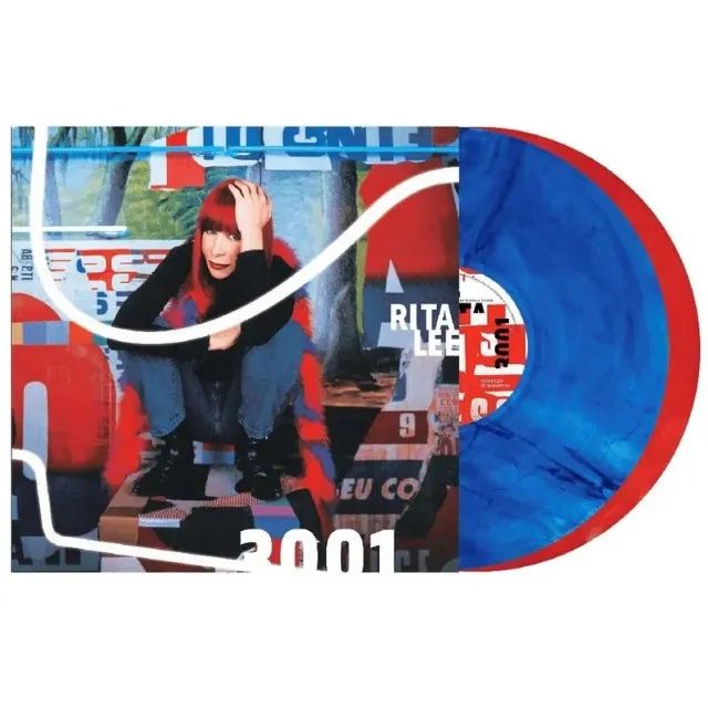 Lp Vinil Duplo - Rita Lee - 3001 (2LPs, 1 Azul e 1 Vermelho