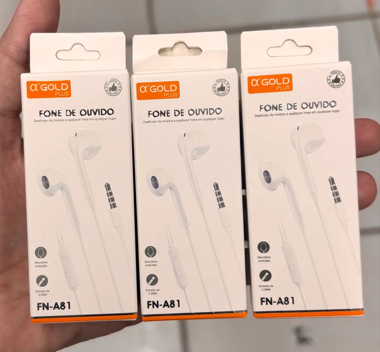 Fone de ouvido 