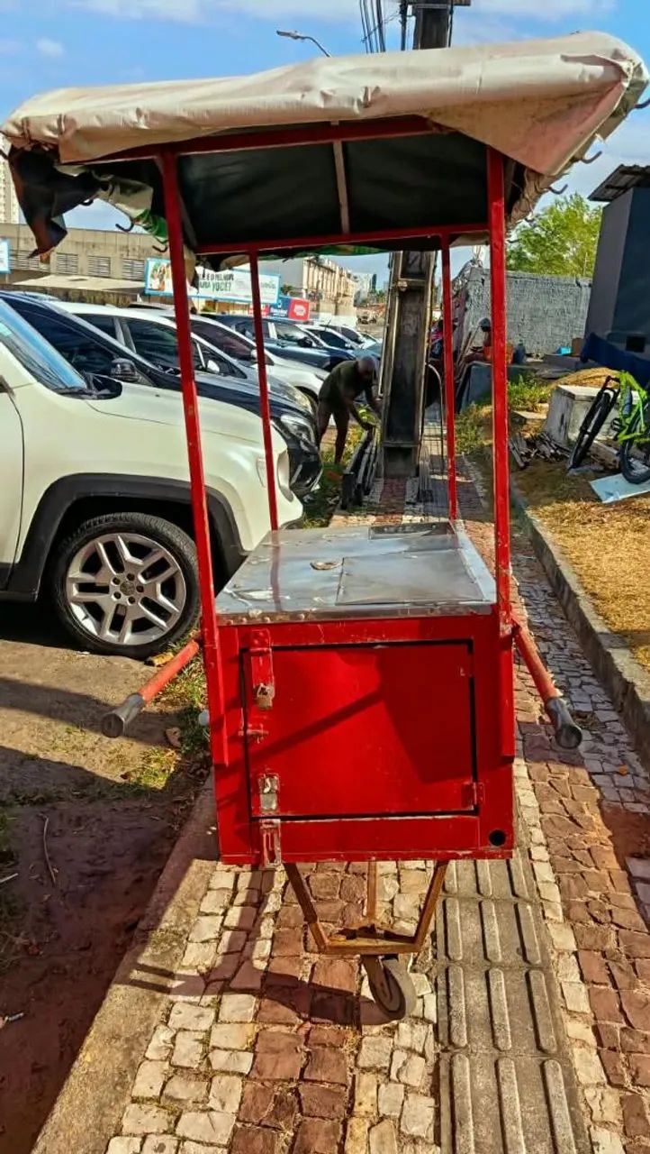 Carrinho de Lanches/Comércio com Cobertura - Usado - Foto 4