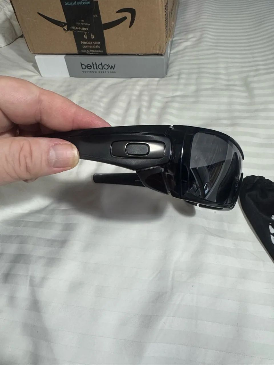 Óculos Oakley BATWOLF! 100% original - Foto 4