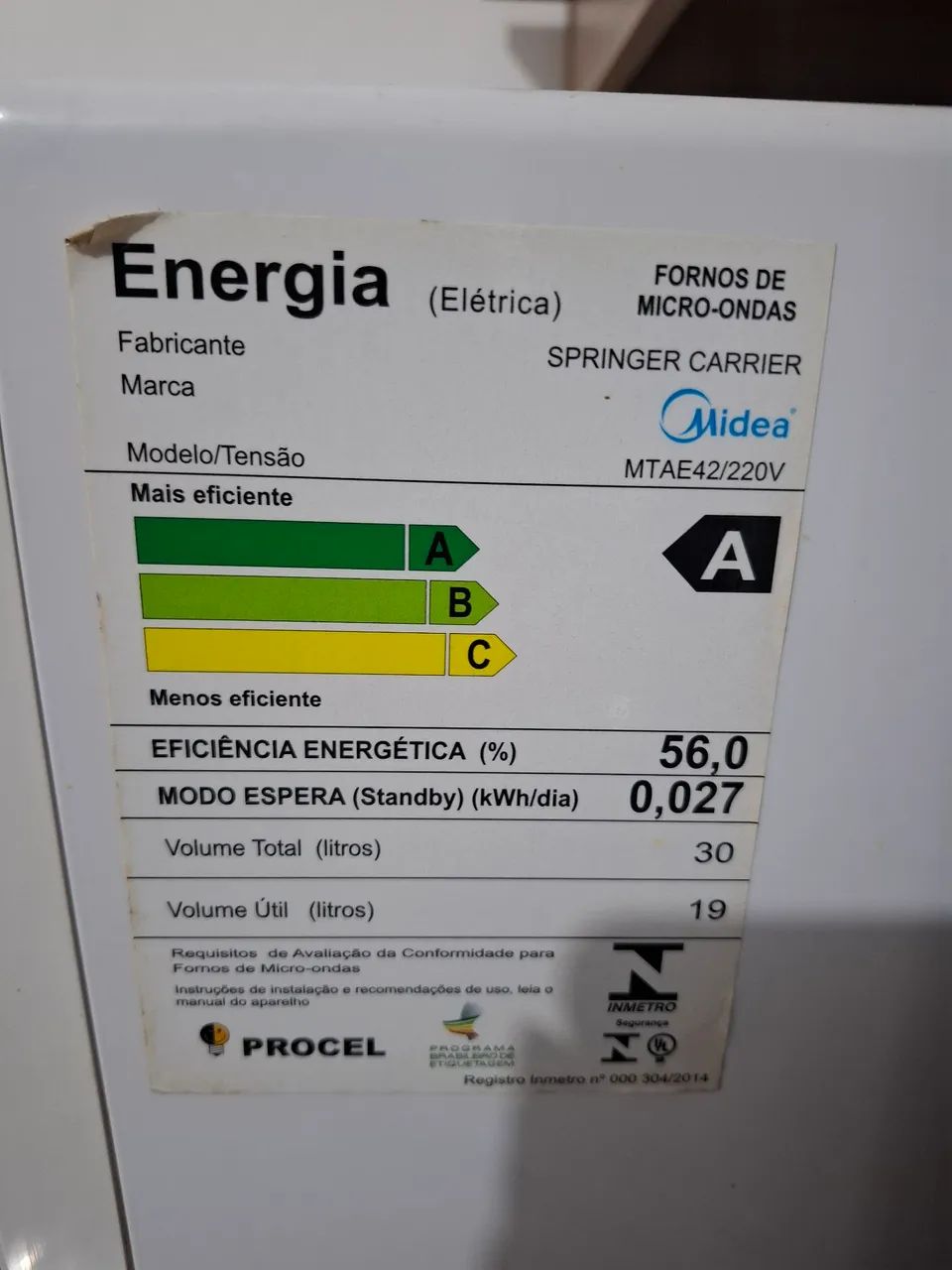 Micro-ondas Espelhado MIDEA  - Foto 3