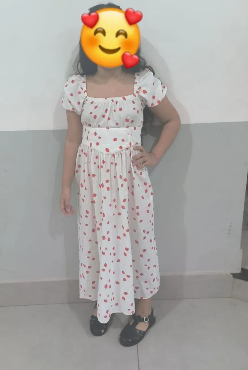 Vestido estilo camponesa 