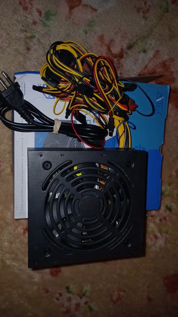 Fonte de Alimentação ATX Aitek de 500W  - Foto 3