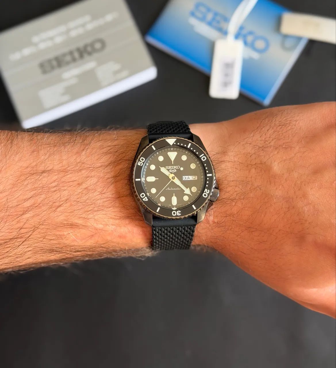 Seiko 5 Sports Black - SRPD65K2 - Foto 3