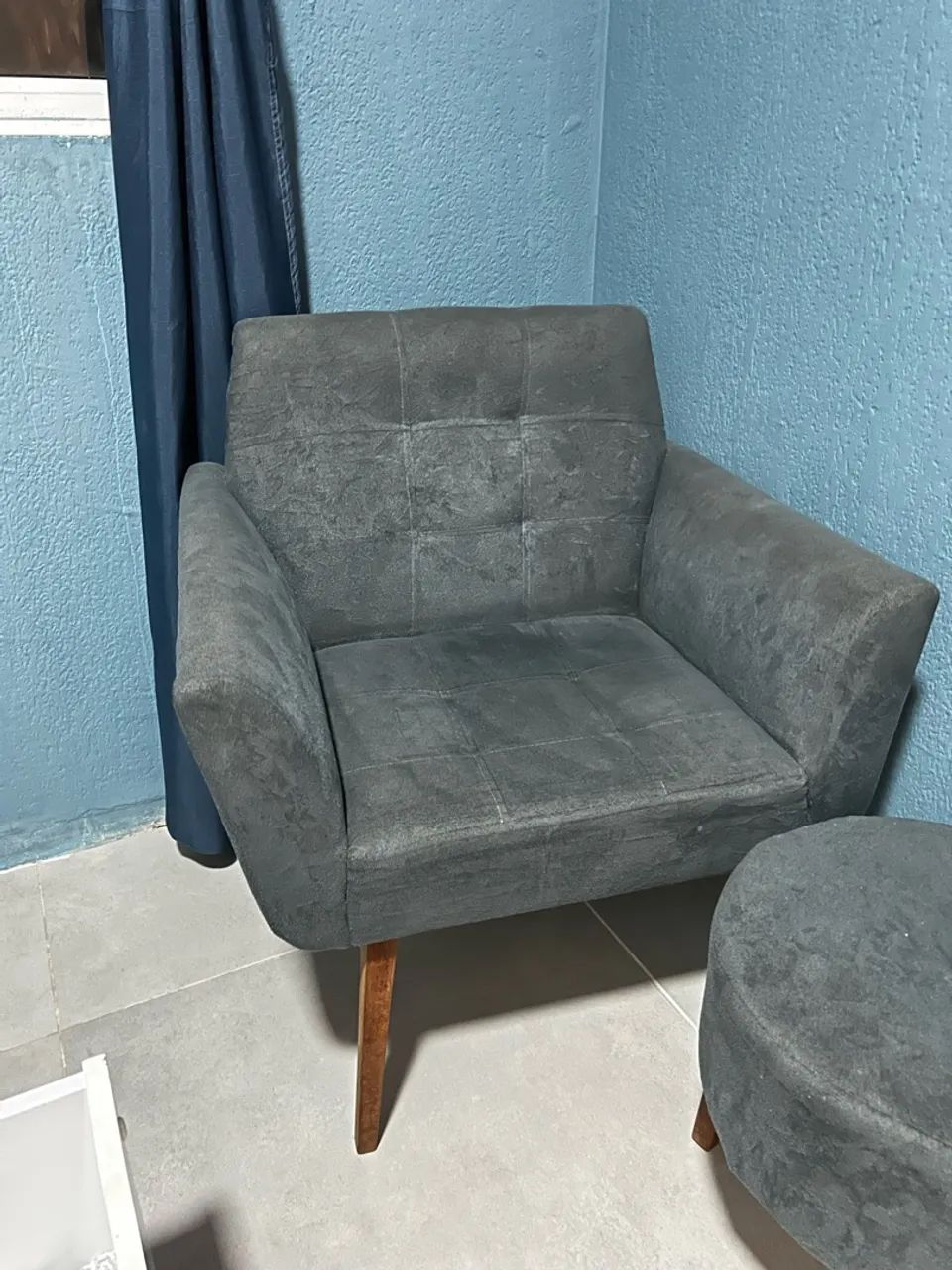 Poltrona + pufe  - Foto 2