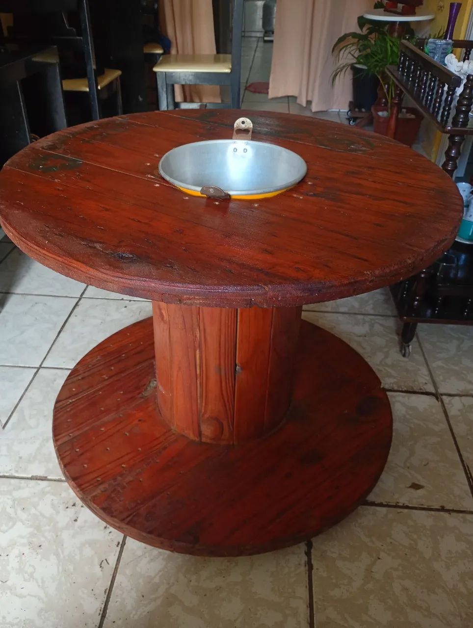 Mesa de carretel