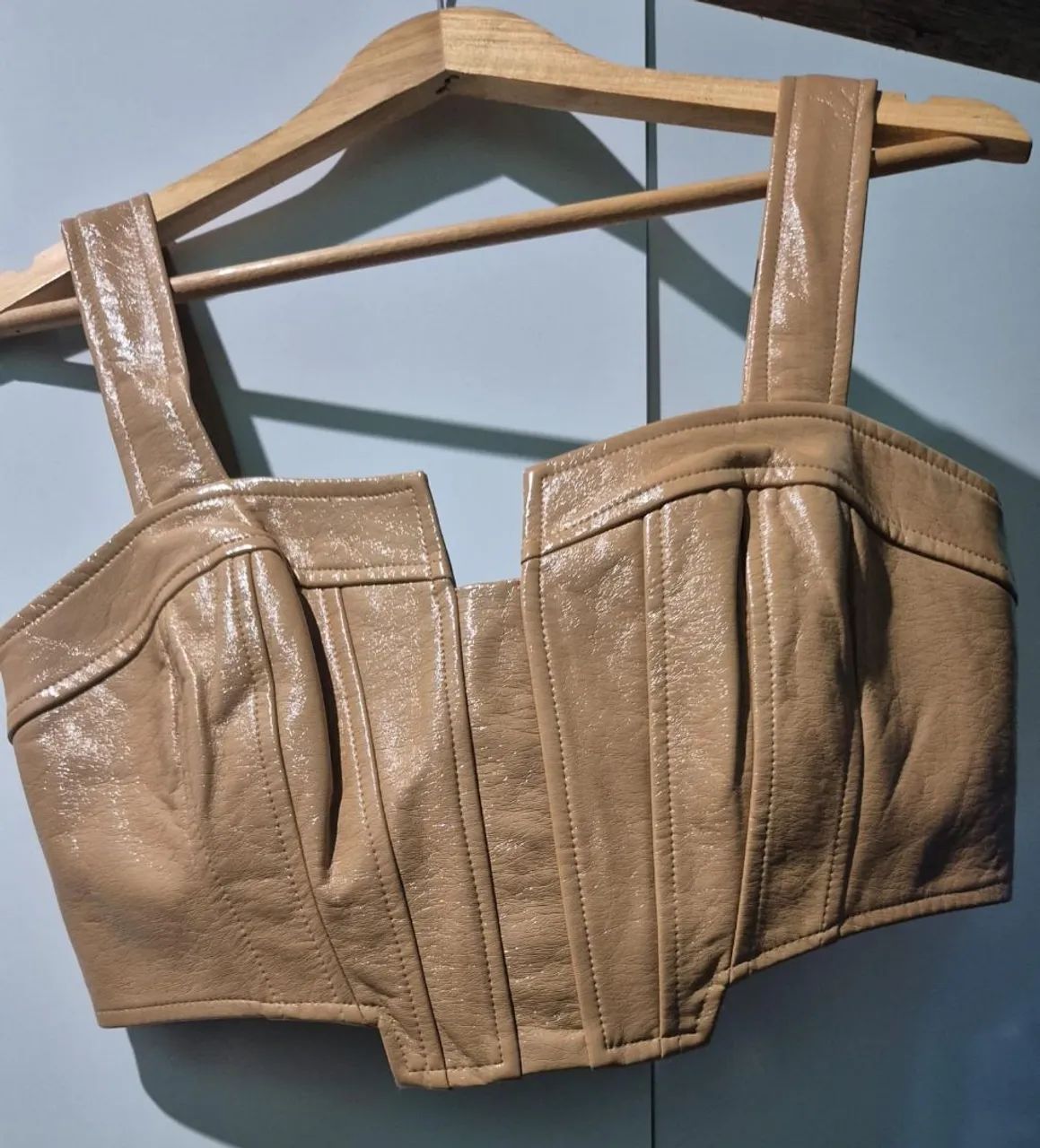 Cropped  couro