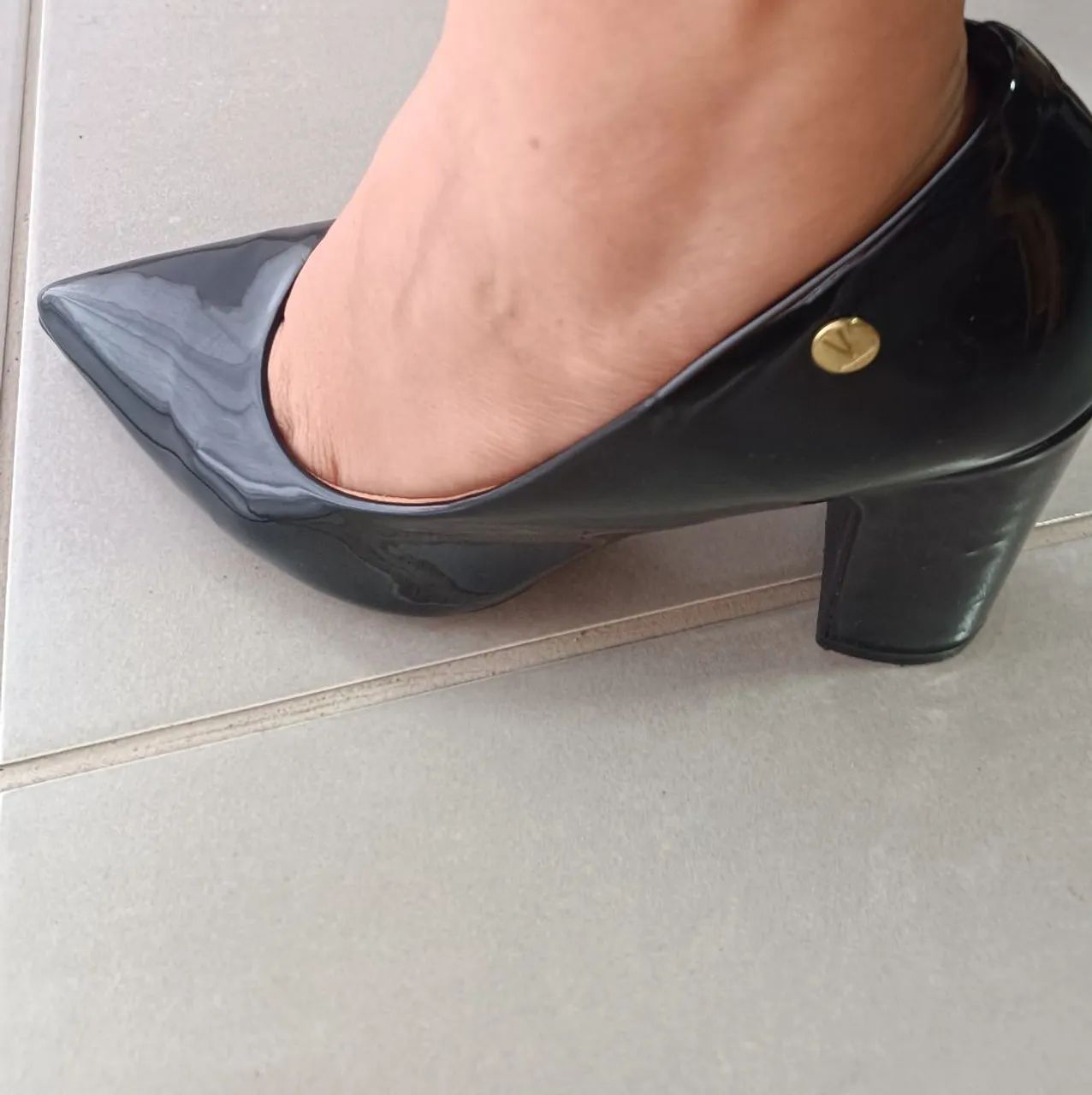 Sapato scarpin preto - Foto 4