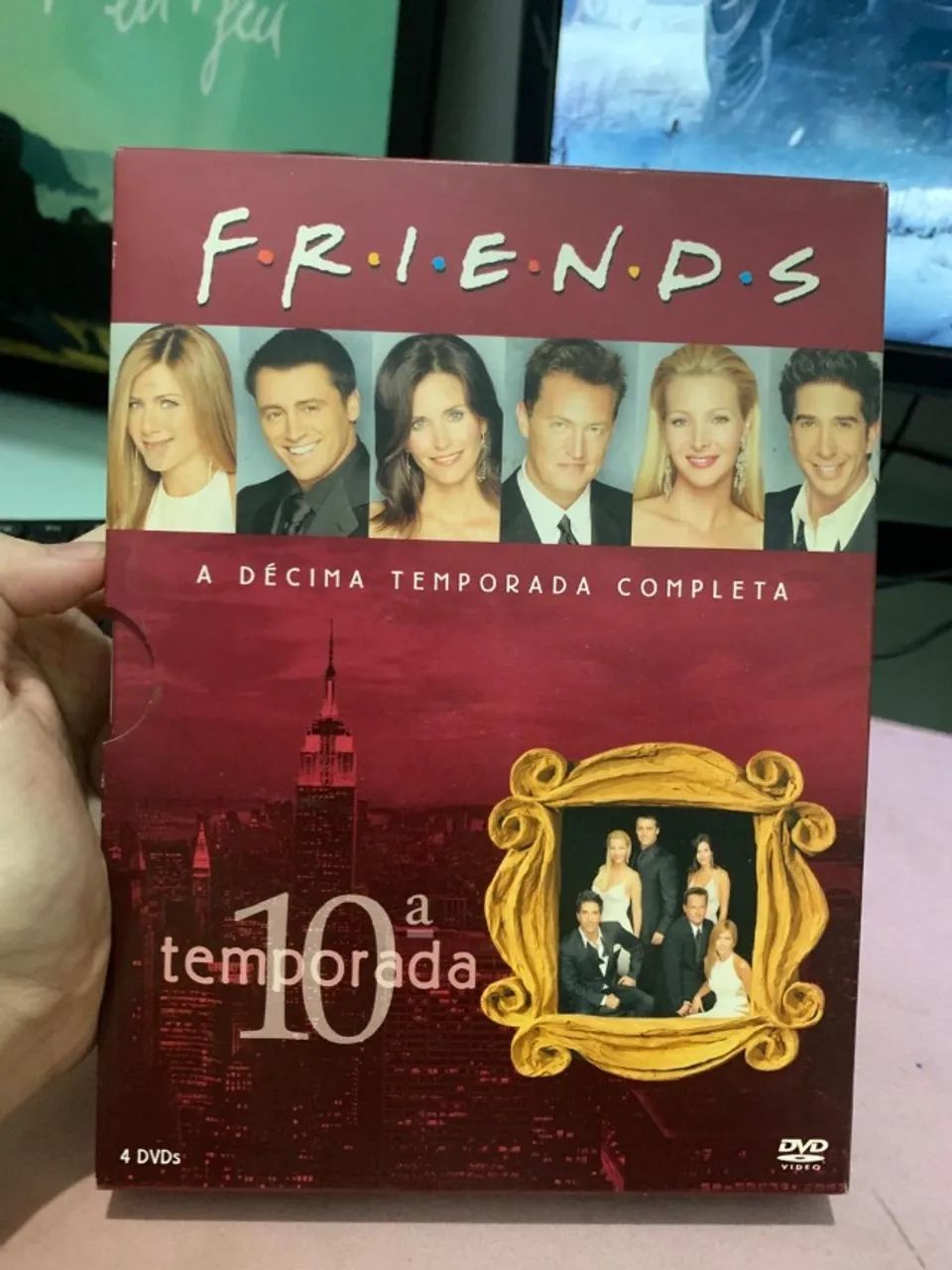 dvd friends décima temporada