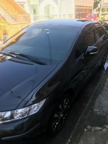 Civic LXR 2.0 2016 GNV Preto Automático