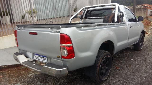 Hilux 2.5 cabine simples - Foto 9