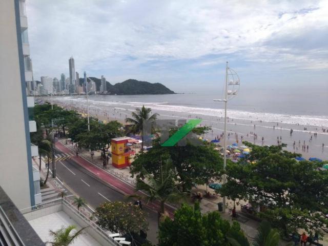 Apartamento frente mar 3 dormitórios + dependência à venda, 208 m² por r$ 1.600.000 - cent - Foto 10