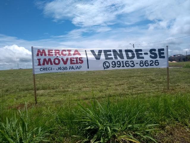 Vende-se de esquina,de frente para a BR 230,terreno comercial 470mts,cidade jardim