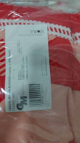 Lençol de elástico casal com fronhas
