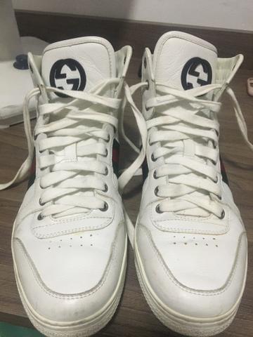 tenis gucci cano alto
