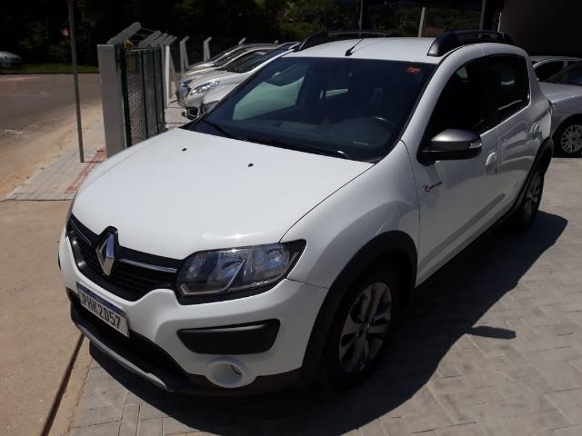 Renault Sandero Stepway Rip Curl 1.6 EasyR 2017 - Top de Linha - Foto 4