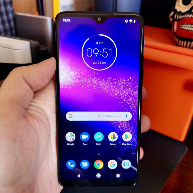 MOTOROLA ONE MACRO NA CAIXA COMPLETO - DETALHES ABAIXO!