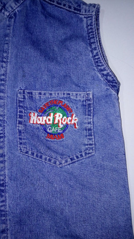Colete hard rock cafe feminino LEIA o anuncio - Foto 3
