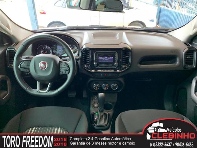 FIAT TORO 2.4 16V MULTIAIR FLEX FREEDOM AUTOMÁTICO - Foto 9