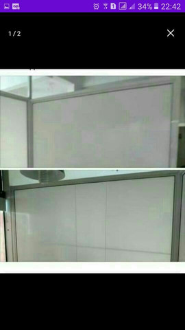 Vendo linda divisoria blindex 2,17 x 2x47 500 reias!