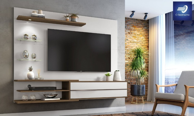 Home Suspenso com LED para TV até 60" - Foto 4