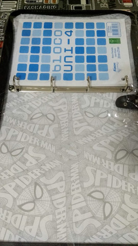 Fichário Universitário Spider-Man Grande com Ziper (Marvel) / Por R$ 97,00 - Foto 4