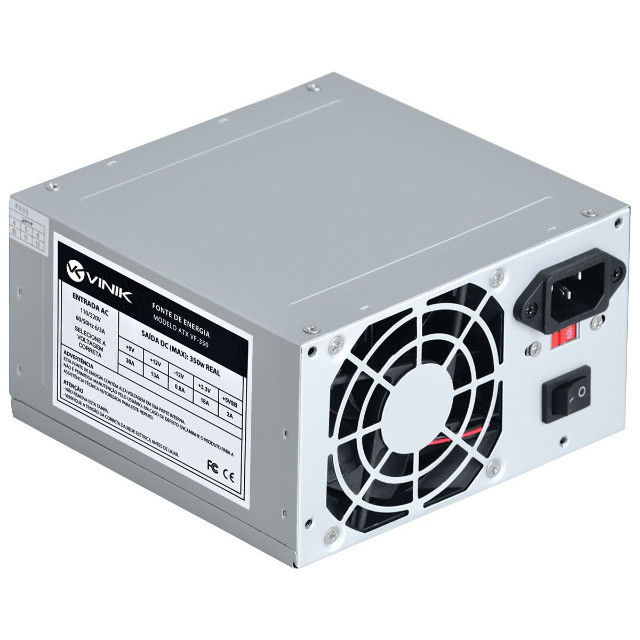 Fonte Computador Vinik Atx 350w Vf350 110/220v (manual) - Foto 4