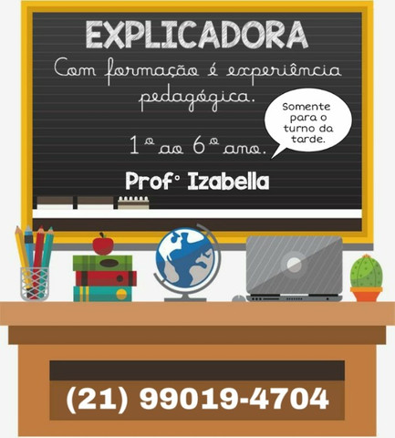 Explicadora do 1° ao 6° ano