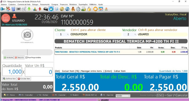 Sistema Fiscal e Não Fiscal para o comercio - Foto 3
