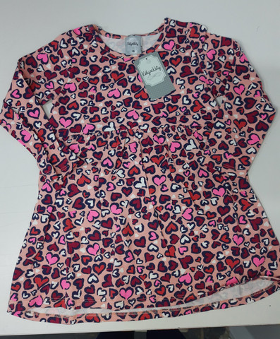 Vestido manga longa 1 ao 3