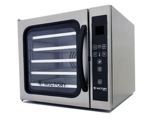 Forno eletrico de convecçao mini turbo wictory 5 assadeiras 35x35cm 220v (novo) Alecs